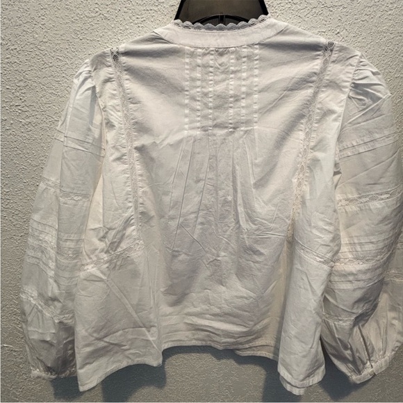 Levi’s Mandy Ling Sleeve Blouse Large New - Picture 2 of 8